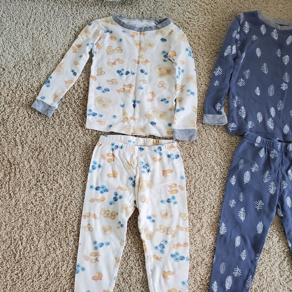 BURT'S BEES KIDS Bundle of 3 Pajamas size 3T - Picture 4 of 9